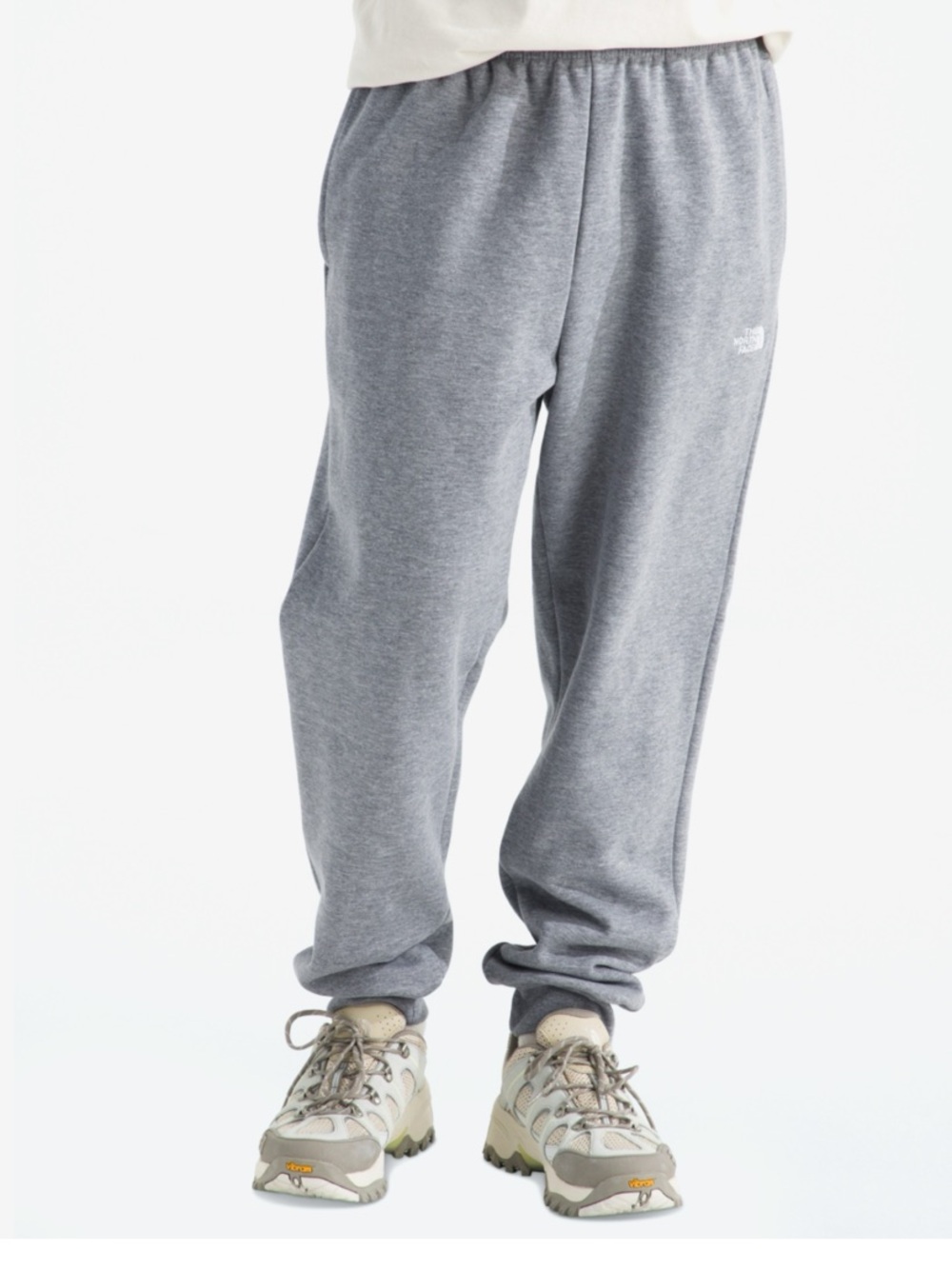 The North Face man Gray Elastic-Waist Joggers